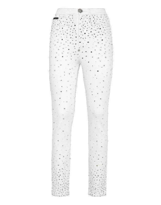 Deep Discounts Denim Super High Waist Jegging Crystal Rain