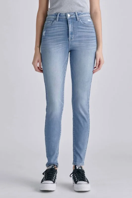 Final Sale High Rise Ankle Skinny Jean In Medium Wash