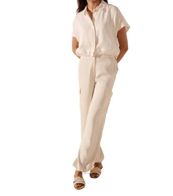 Deal of the Week Tex Trousers In Pearl/ecru