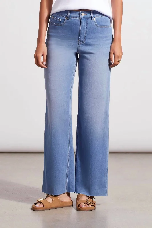 Weekend Steals Await Brooke High Rise Wide Leg Jean In Sky Blue