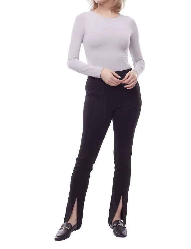 Deal Explosion Blake Solid Ankle Pant In Black