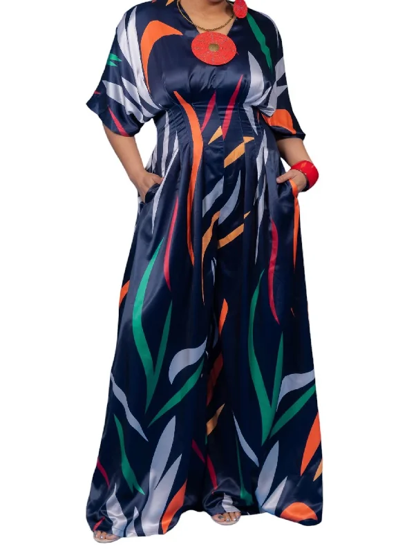New Markdowns Pleated Pocket Jumpsuit In Black