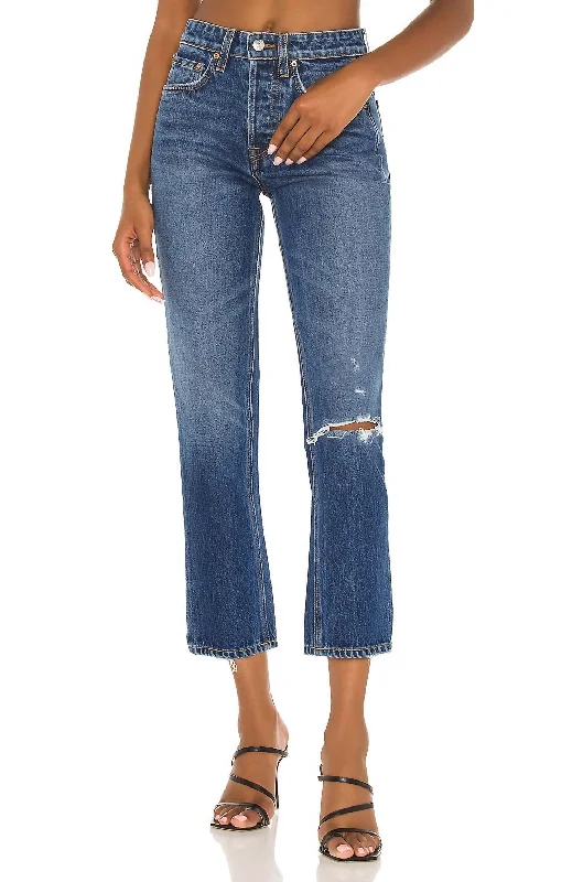 Clearance Items Karolina High Rise Straight Crop Jean In Midtown