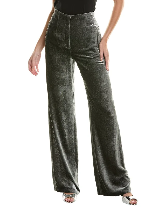 Flash Sale Alberta Ferretti Silk-Blend Trouser