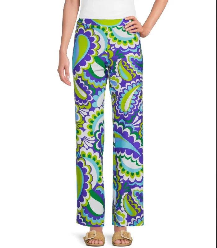 Quick Sale Trixie Pant In Mod Paisley