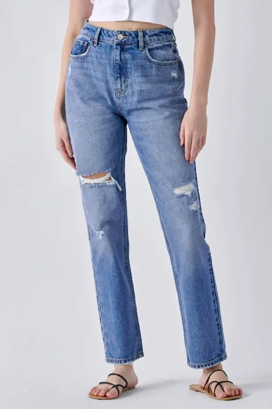 Weekend Savings Fiesta All About You Jeans In Medium Wash Denim