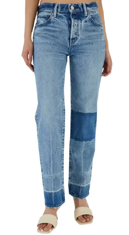 Weekend Savings Spectacular Hargis Straight High Rise Jean In Medium Wash