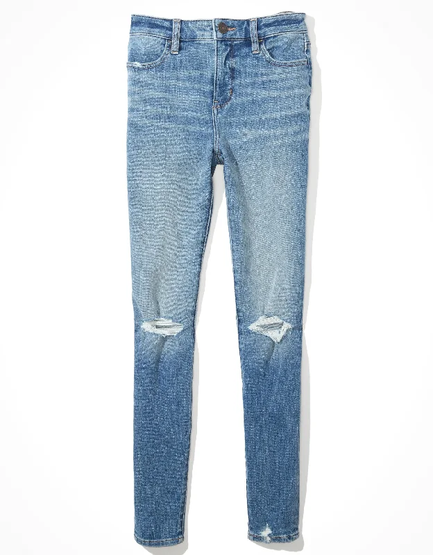 Exclusive Deal AE Dream Ripped High-Waisted Jegging