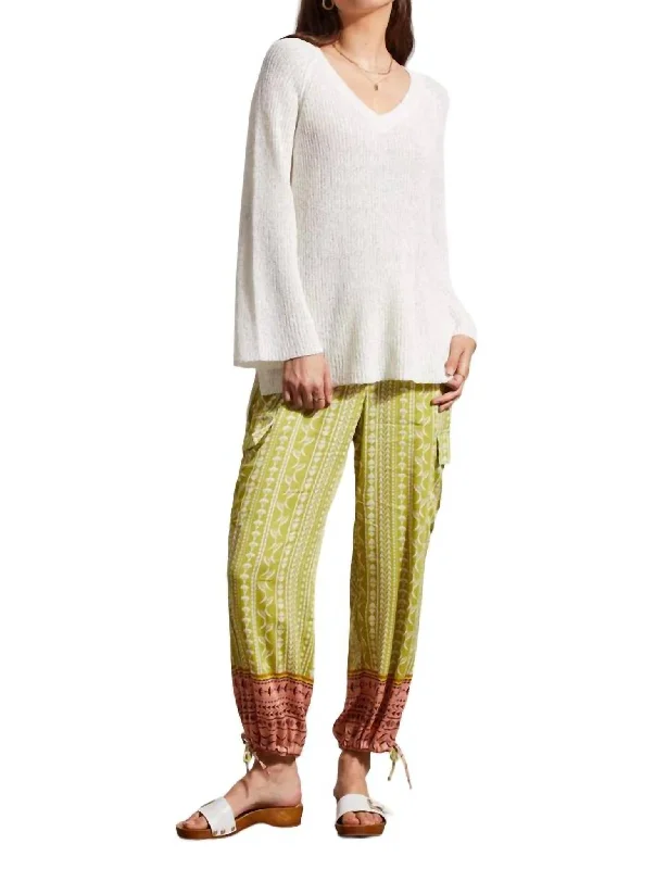Weekend Offers That Please 2 Ways Cargo Pant In Pear
