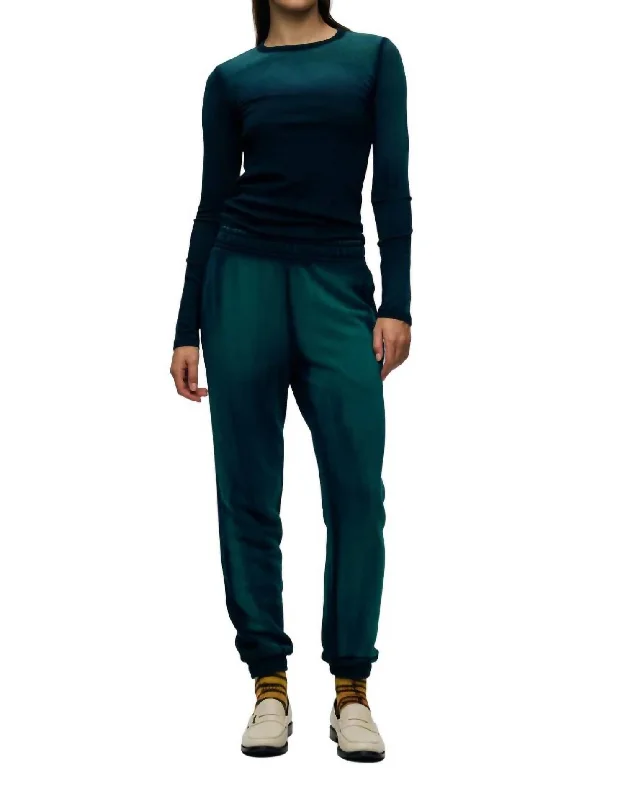 Weekend Deals That Spark Brooklyn Sweatpants In Teal Blue Cast