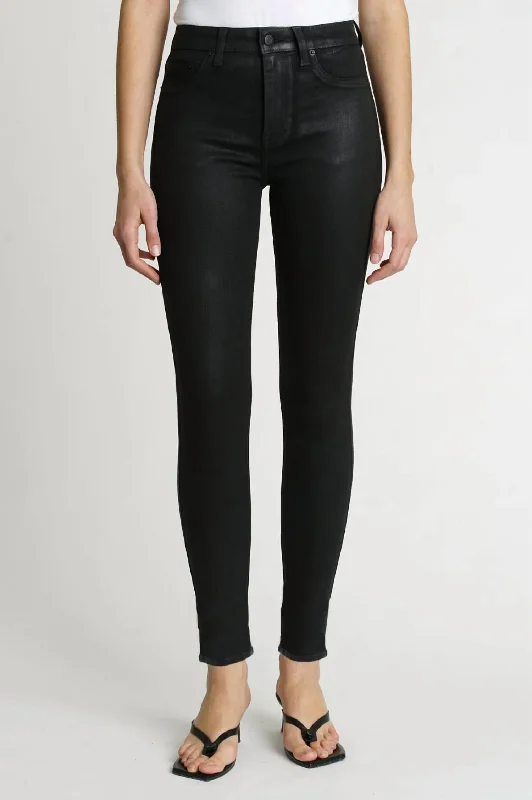Deal of the Day Aline High Rise Skinny Jean In Coated Night Sky