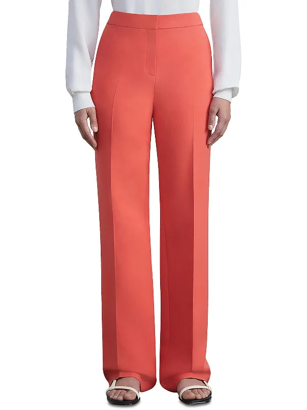 Deal Dash Womens High Waist Seamed Trouser Pants