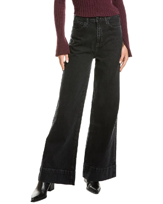 Markdowns Triarchy Ms. Onassis V High-Rise Loved Black Wide Leg Jean