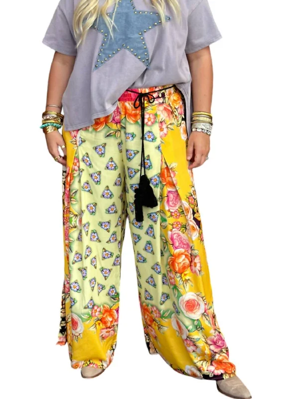 Limited Time Offer Venera Pants In Golden Night