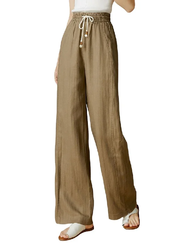 Deal Alert Onebuye Linen-Blend Pant