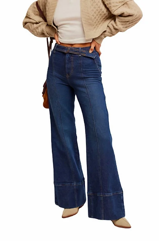Price Drop Alert Ryla A-Line Jeans In Blue