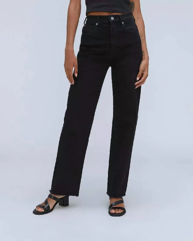New Arrival The Way High Jeans In Black Coal