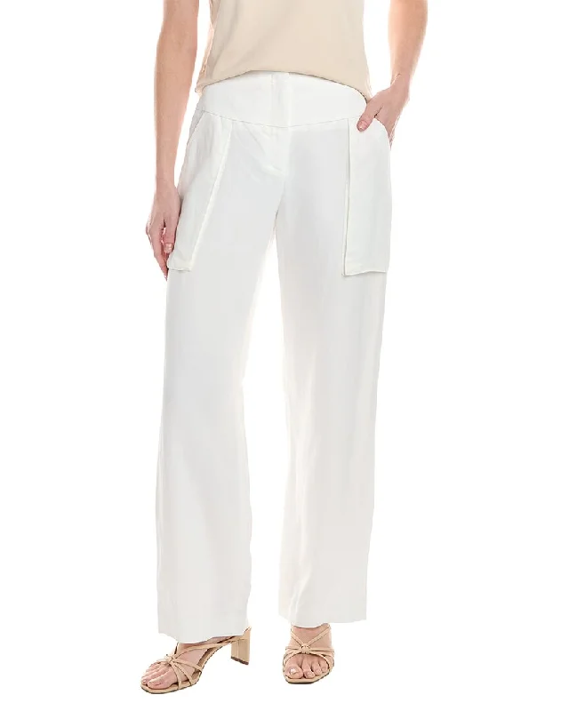 Lowest Rates Piazza Sempione Linen-Blend Pant