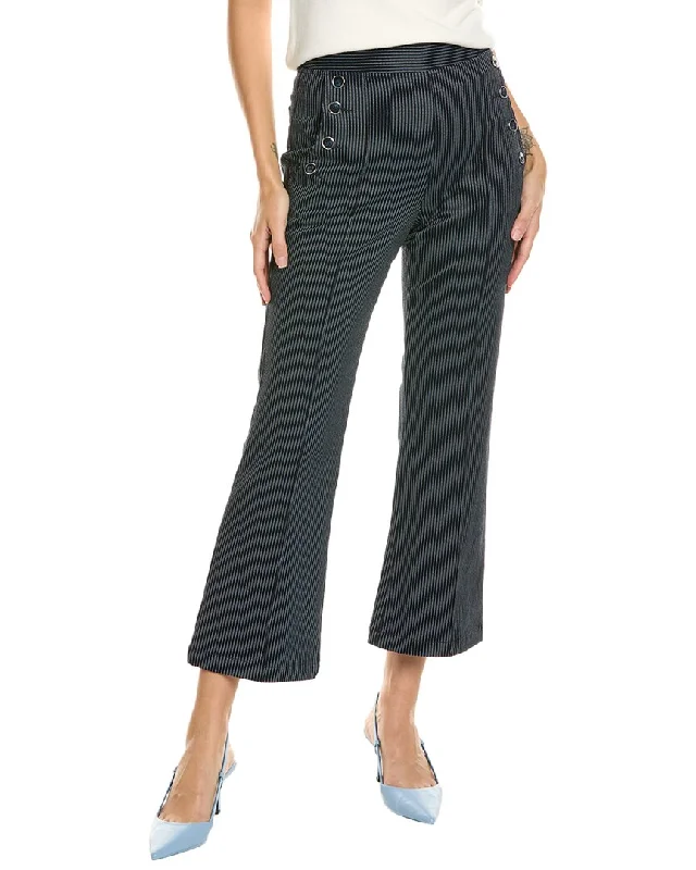 Limited Availability Badgley Mischka Denim Nautical Pant