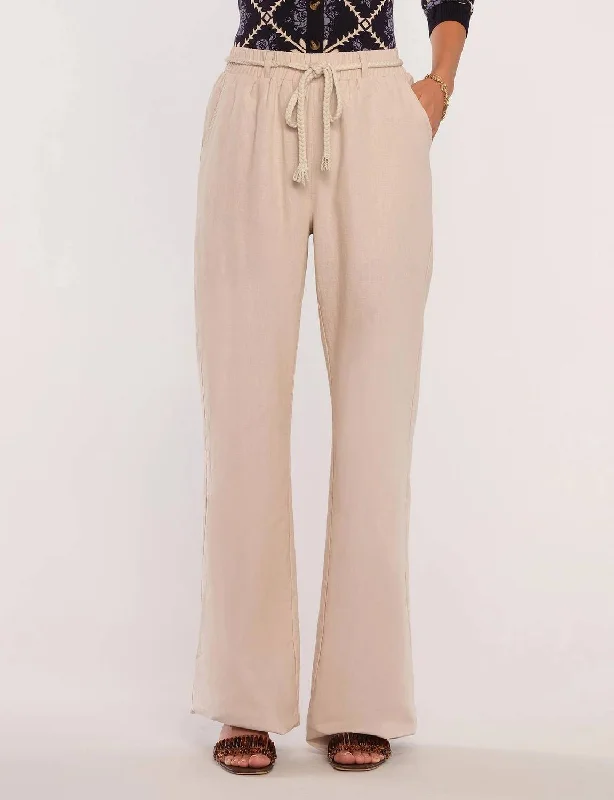 Unwind with Weekend Discounts Niantic Pant In Nude