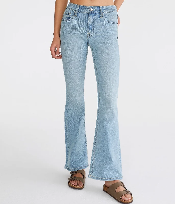 Last Chance Aeropostale Flare Mid-Rise Jean