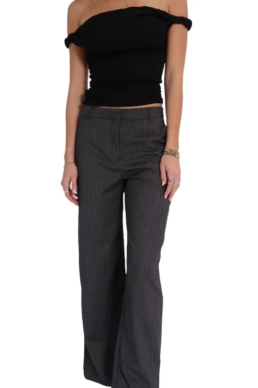 Sale Event In The Office Trouser Pants In Charcoal