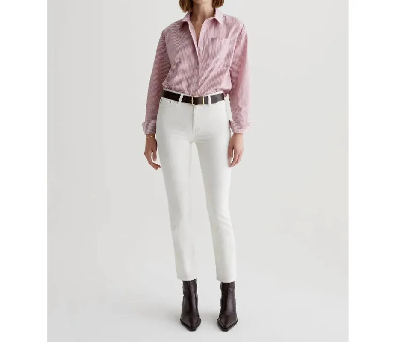 Act Fast Mari Jeans In Powder
