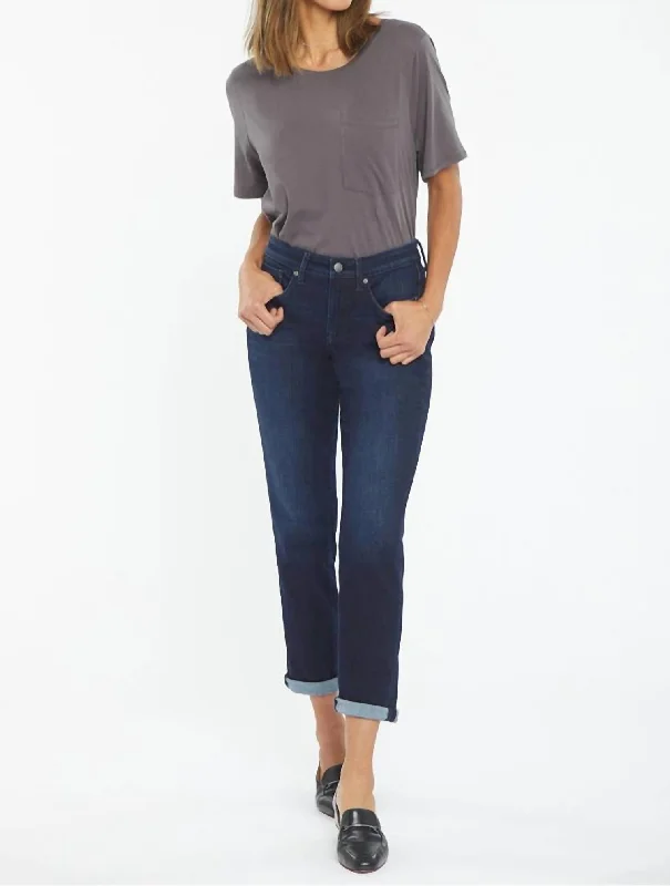 Weekend Savings Spectacle Margot Girlfriend With Rolled Cuff Jean In Rapture