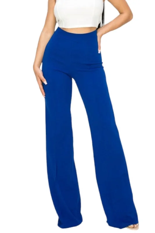 Exclusive Weekend Offers Inside What A Treat Trouser Pants In Royal Blue