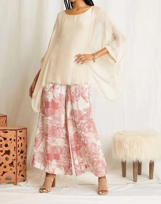 Hurry In Micah Pants In Pink
