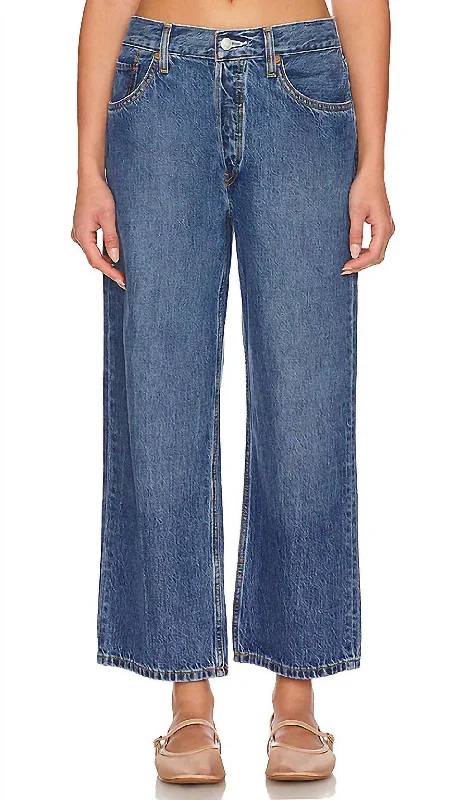 Hot Buy Loose Crop Jeans In Peyote Flow