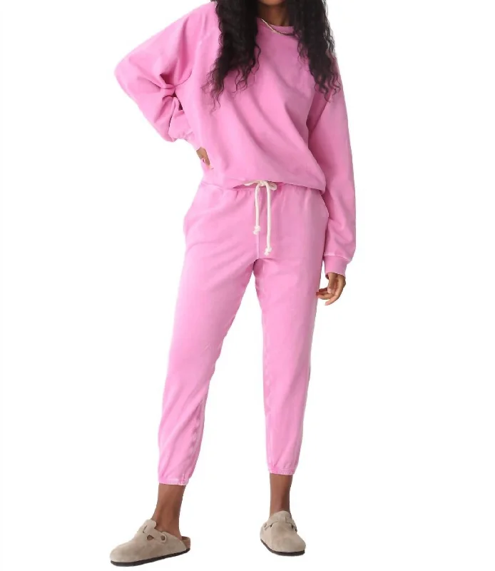 Midnight Madness Parker Jogger In Wild Pink