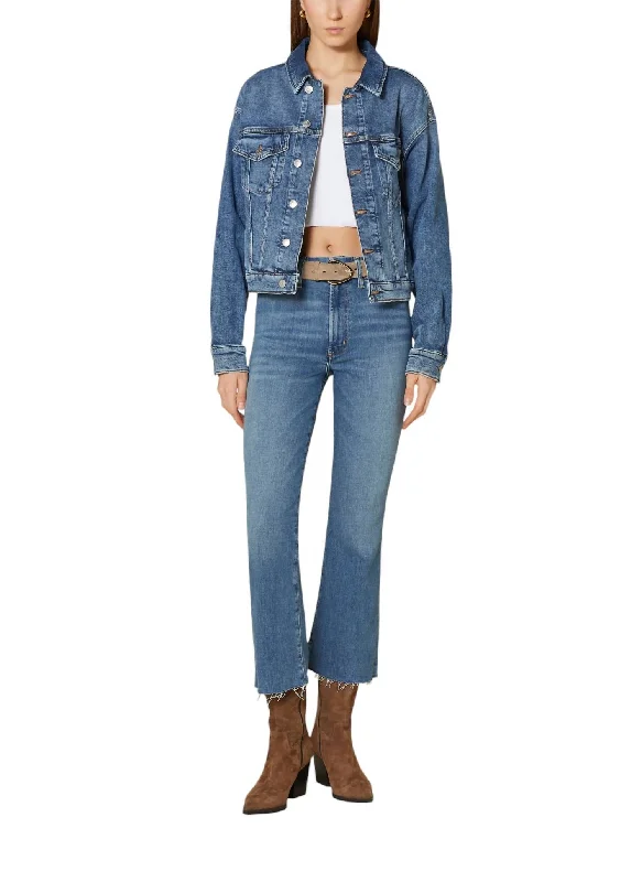Time-Sensitive Isola Crop Jean In Abliss