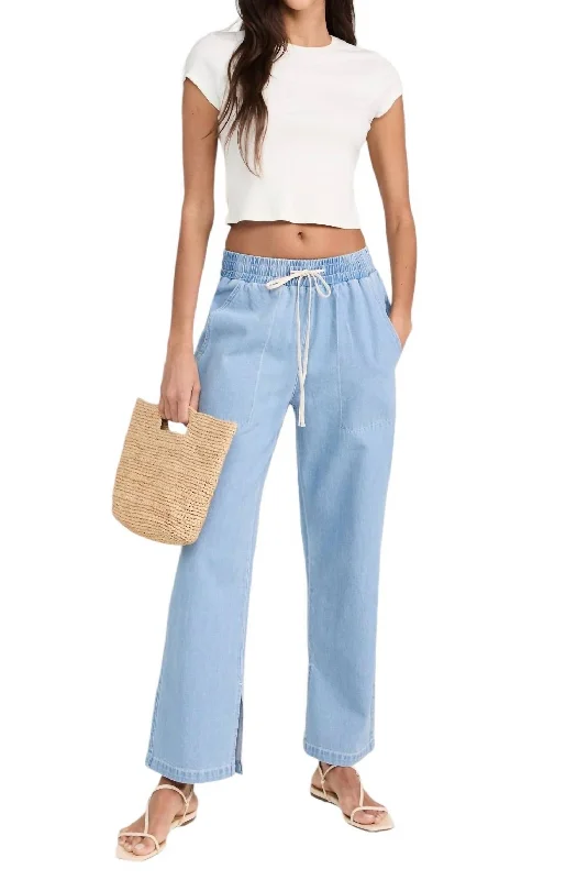 Special Buy Vinh Chambray Pant In Faded Blue