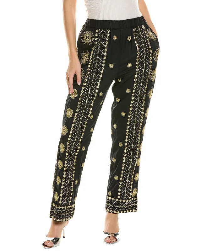 Daily Specials FARM Rio Sun Embroidered Pant
