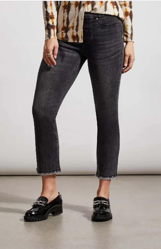 Lowest Price Audrey Straight Crop Pant In Black