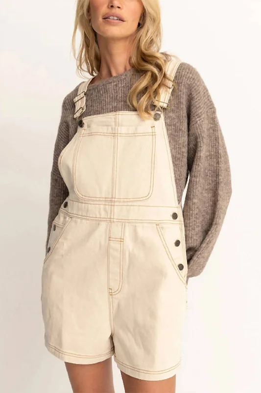Clearance Sale Tides Short Overall In Natural