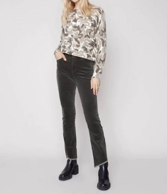 Buy Now Stretch Corduroy Pant In Spruce