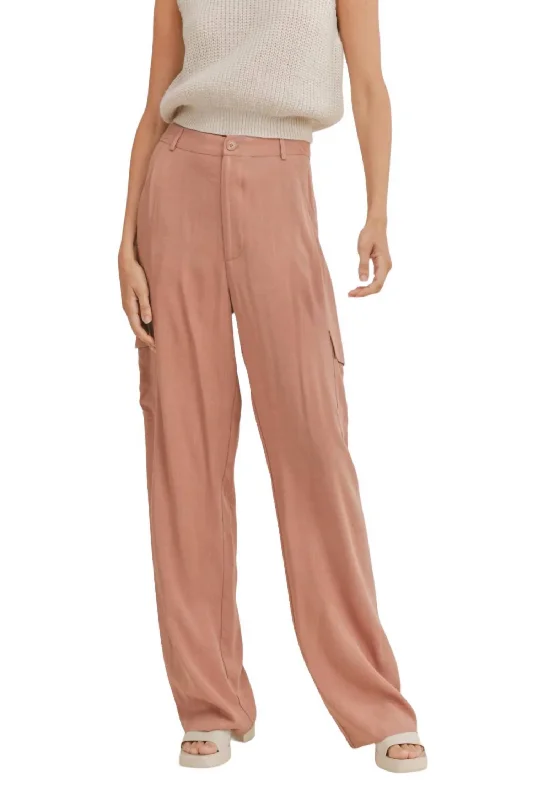 Early Bird Discount Sandstorm Cargo Pants In Clay