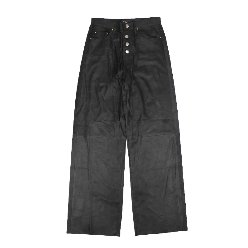 Price Reduction Amiri Baggy Leather Pants