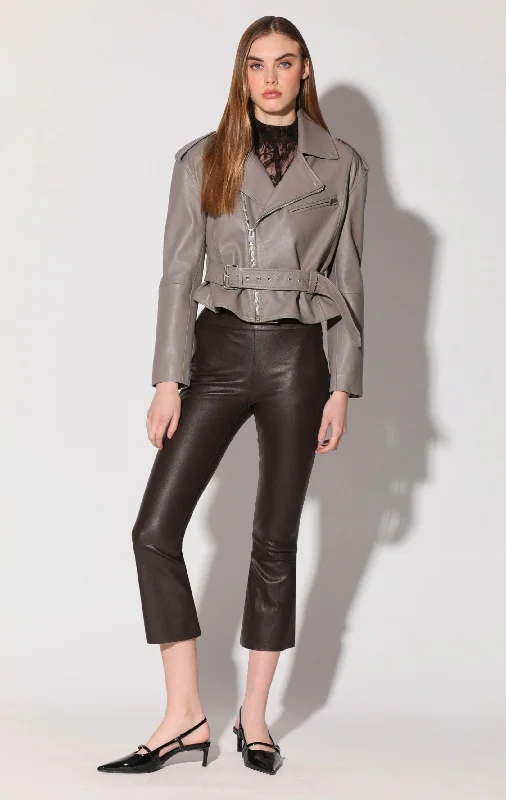 Weekend Specials to Snag Luisa Pant, Mocha - Stretch Leather