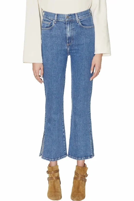 Weekend Savings Spectacle Stella Crop Flare Jean In Desert