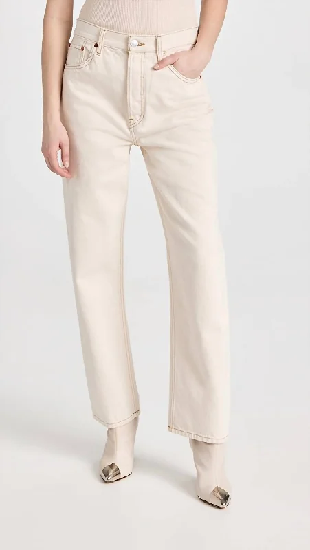 Early Bird Discount 90S Low Slung Jean In Rinsed Birch