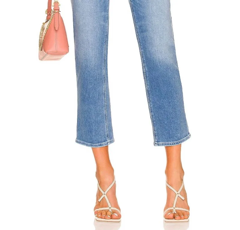 Reduced Prices Stella Crop Jean In Sea Water Distressed