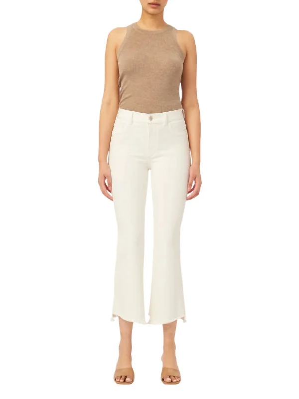 Super Savings Bridget Boot High Rise Instasculpt Crop Jean In White