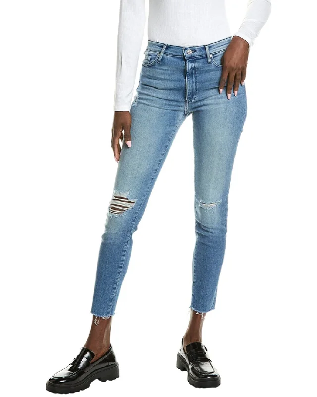 Midnight Sale Black Orchid Carmen High Rise Ankle Fray Right By Yo Jean