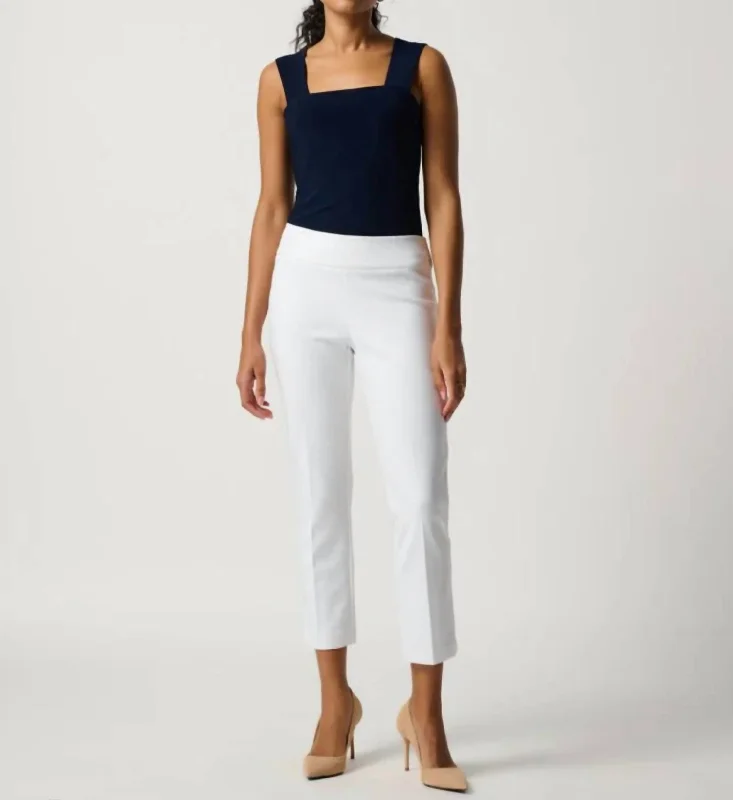Unbeatable Deal Classic Cropped Pants In White