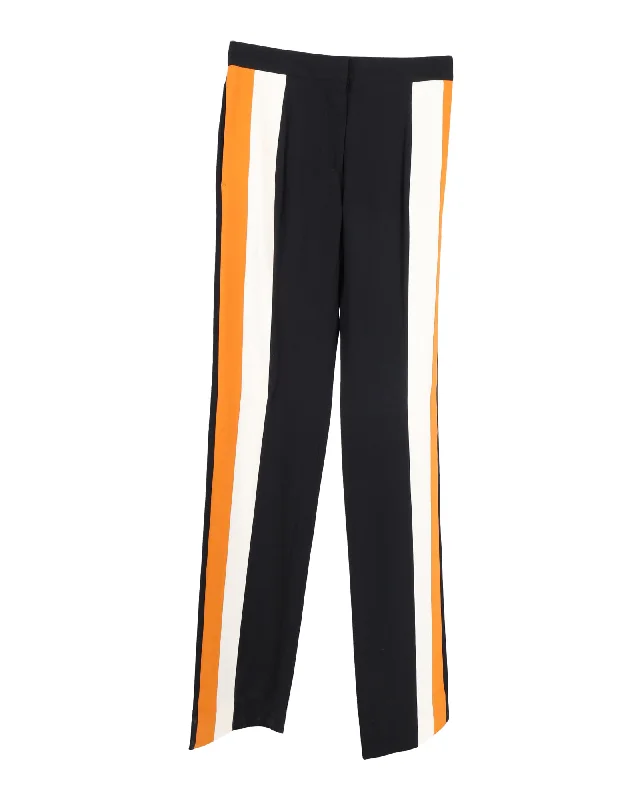 Amazing Value Stella McCartney Dana Trousers in Black Silk