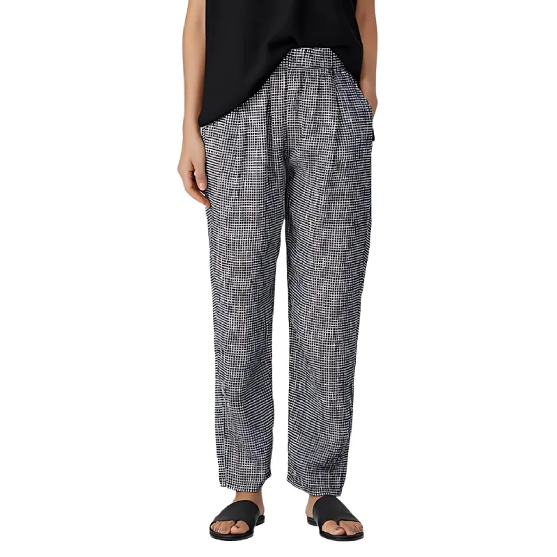 Final Markdown Tapered Pant In Black/white