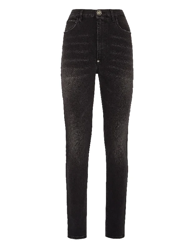 Extra Savings Denim Trousers Super High Waist Jegging